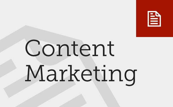 Which industries spend the most on content marketing?
